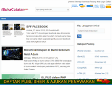 Tablet Screenshot of bukacatatan.com